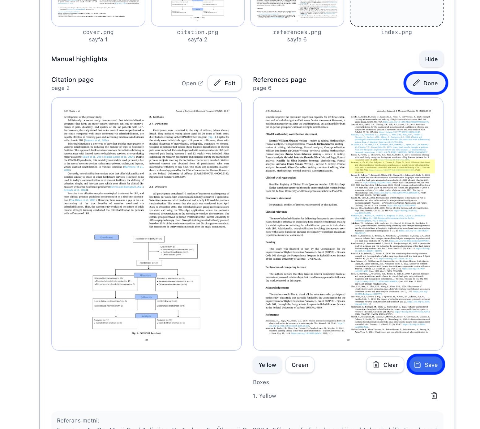 Screenshot: Save & close
